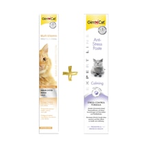 Gimcat Kedi Multivitamin Paste 100 G + Gimcats Paste 50 G
