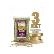 Duru Yeşil Mercimek 3x1 Kg