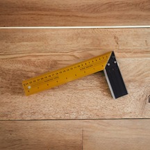 Büro Ev Hobi Takım Çantası İçin 25cm Sarı Marangoz Gönyesi