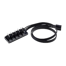 40cm 5li Fan Port Çoğaltıcı Kart Cpu Soğutucu Güç Hub Uzatma Genel