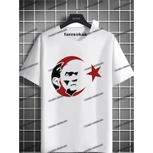 Startmore Unisex Bay Çocuk T-shirt Atatürk Cumhrutiyet 23 Nisan 10 Kasım 29 Ekim Kod:32 Beyaz