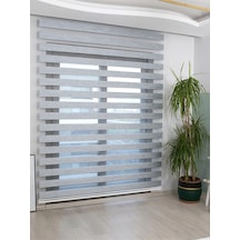 Venassa Gri Bambu Zebra Stor Güneşlik Perde