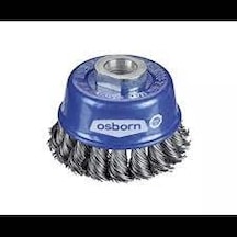 Osborn Taifun Çanak Tel Fırça 80mm Burgulu Alman Malı
