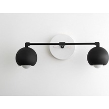 RİOLİGHT RETRO,RUSTİK,MODERN 2XE27 DUYLU GLOP METAL AYNA ÜSTÜ DUV Diğer