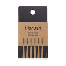 T-brush Bambu Arayüz Fırçası 6'lı