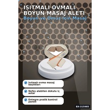 Isıtmalı Boyun Aleti - Ovmalı Omuz Bel Cihazı, 24w 12v 15 Dakika Bx-315985