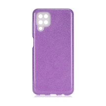 Zore Galaxy A12 Kılıf Ogaa Shining Silikon - Mor
