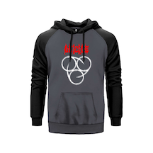 Deicide I Nsineratehymn Gri Renk Reglan Kol Sweatshirt Gri