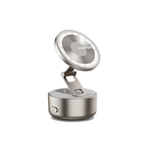 Momax 1-snap Go Otomatik Vakumlu Manyetik Telefon Standı Titanium Siyah