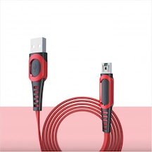 DC24 Micro USB Kablo 1.2M 4A - Kırmızı