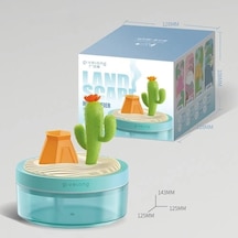 Novahub Renkli Işıklar Küçük Sprey Nemlendirme Sessiz Aromaterapi Nemlendiriciler Yeni Sprey Nemlendirici Ev - Mavi