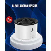 3d Alev Işıklı Aromaterapi Makinesi 360 Ml Su Kapasiteli Sessiz Difüzör Mh-hs6281-6571