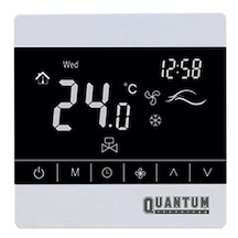 Asg Quantum T8200 Lcd Ekranlı Fan Coil Termostatı 230 V ( 2-4 Bor