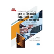 Çok Değişkenli İstatiksel Analiz Teknikleri  - STATA SPSS ve R Uygulamaları - Nobel Akademik Yayıncılık