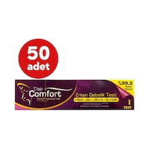 DAYS COMFORT ERKEN GEBELİK TESTİ X 50 ADET