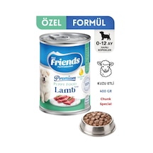 Premium Kuzu Etli Yavru Köpek Konservesi 400 Gr Chunk Special