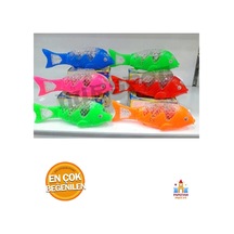 Pilli Müzikli Işıklı Yürüyen Balık Oyuncak - 23 Cm - Eğlenceli Hareketler