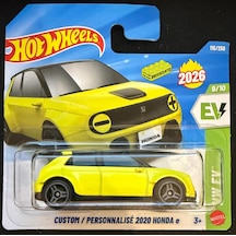 Hot Wheels Tekli Arabalar Custom 2020 Honda E Jmb11 Hw Ev Çok Renkli