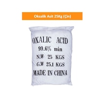 Oksalik Asit 25Kg Çin 334364022
