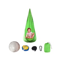 Yelangezu 140x70cm Bahçe Hamak Sandalye Yeşil