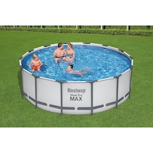Bestway 5612x Steel Pro Max Prefabrik Yer Üstü Çember Havuz Seti 4,27 M X 1,22 M