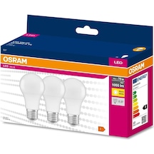 Osram Led Value 13w 2700k 1055lm E27 Duy Sarı Işık 3'lü Ampul