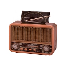 Everton RT-834 Solar Güneş Panelli Kumandalı Nostaljik Radyo