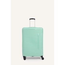 Defacto Unisex Sert Kapaklı Büyük Boy Valiz H2407axnstr511 Turkuaz-tr511