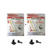 Fantom Pratik P1200 Süpürge Bez Torba + Tırnak Set