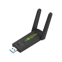 Lobo Sinyal Güçlendirici Kablosuz Usb Antenli Dongle 1300mbps Wifi Adaptörü Dual Band 2.4g/5ghz