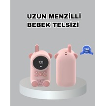 Şarjlı Bebek Telsizi Uzun Mesafe 22 Kanal Lcd Ekran Vox Modu 400 Mah - Lisinya