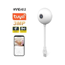 Tuya Mini Kamera 3mp Kapalı Wıfı Kablosuz Bebek Monitörü Usb