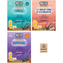Okyanus Lgs 8. Sınıf Master Türkçe İnkılap Ve Paragraf Soru Bankası 3lü Set+ Telefon Standı
