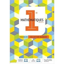 Mathematiques 1Ere 9782013954860