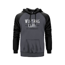 Wu Tang 36 Chambers Gri Renk Reglan Kol Sweatshirt