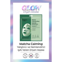 Dermal Seoul Face Matcha Yatıştırıcı Işıltı Veren Eriyen Glow Hidrojel Maske Kore Maskesi 34 Gr.
