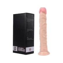 Hızlı Express Xs Suction Testissiz Dildo Et Dokusu Süper Realistik Penis 24 Cm