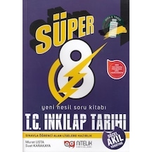 8. Sınıf T. C. İnkılap Tarihi ve Atatürkçülük Süper Soru Kitabı  -  Murat Usta  -  Nitelik Yayınları