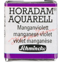 Schmincke Horadam Aquarell Artist Sulu Boya Manganese Violet Yarım Tablet