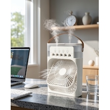 Mini Masaüstü Fan 500ml Su Hazneli Uczzzf9fan-6