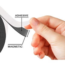 Şerit Mıknatıs Magnet Yapışkanlı 5 Metre
