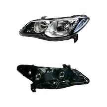 Honda Far Cıvıc 06-08 Sol Krom Tip