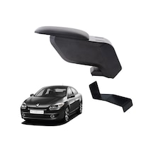 Renault Fluence 2009 Delmesiz Çelik Ayaklı Siyah Kolçak Kol Dayama
