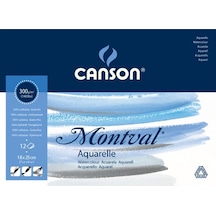 Canson Montval Sulu Boya Blok Pad Canmontv 12 Syf 18x25 300 Gr