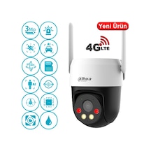 Dahua P3ae-pv-4g 3mp 4g Çift Yönlü Konuşma Pan-tılt 360 Derece Ip Pt Kamera Dahua P3ae-pv-4g 3mp 4g Çift Yönlü Konuşma Pan-tılt 360 Derece Ip Pt Kamera
