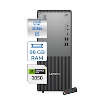 Lenovo ThinkCentre Neo 50T Gen 6 13BD007UTR23F32 Ultra 5 225 96 GB 512 GB SSD RTX3050 Free Dos Masaüstü Bilgisayar + USB Bellek