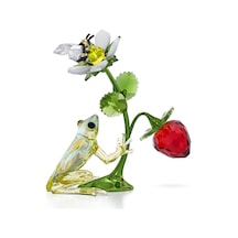 5667599 Swarovski Ev Dekorasyonu Idyllıa:frog, Bee And Strawberry