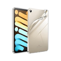 Apple İpad Kılıf Şeffaf Silikon Arka Kapak İpad Mini 6.nesil 8.3 İnch