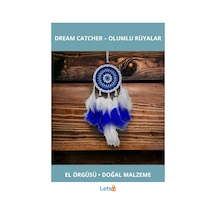 El Yapımı Doğal Rüya Kovanı Dream Catcher 50 Cm 1 Adet