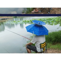 Çift Katlı Rüzgar Geçirmez Ve Uv Geçirmez Balıkçı Şemsiyesi Güneş Koruyucu Dayanıklı Şemsiye